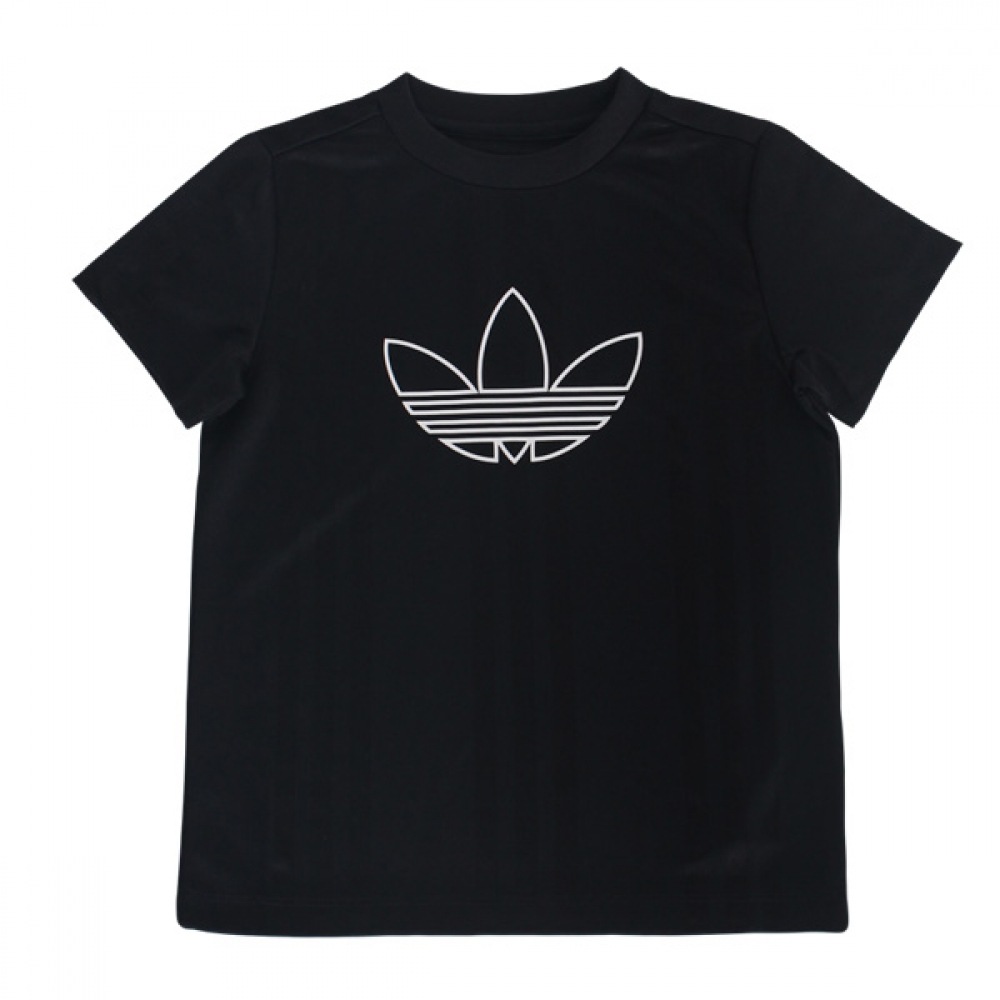 アディダスジュニアオリジナルキッズアウトラインTシャツ-ED7764