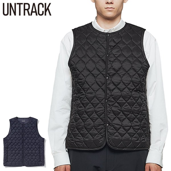 セール メンズ 秋冬 インナー 暖かい ブランド 薄手 カジュアル おしゃれ 軽量 撥水 無地 黒 大人 UT-A7 Flex Vest 60085