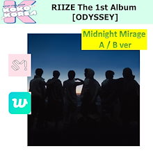 [予約] Midnight Mirage A / B ver RIIZE The 1st Album [ODYSSEY]