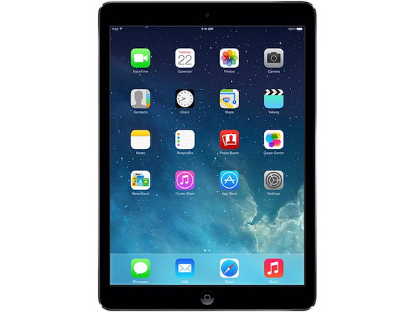 【中古】APPLE iPad Air 32GB WiFi+cellular MD792J/A スペースグレイ