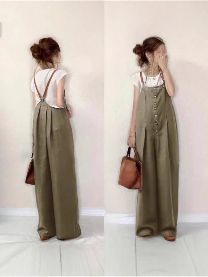 オールインワンセットアップサロペット50代 40代 30代 20代 大きいサイズ レディース パンツ サロペット 春秋 夏 オーバーオール ボトムス レディース パンツ レディース サロペット 2