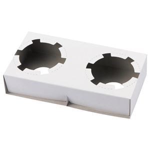 （まとめ） 水野産業 コーン＆カップホルダー 1パック（50枚） [x5セット]