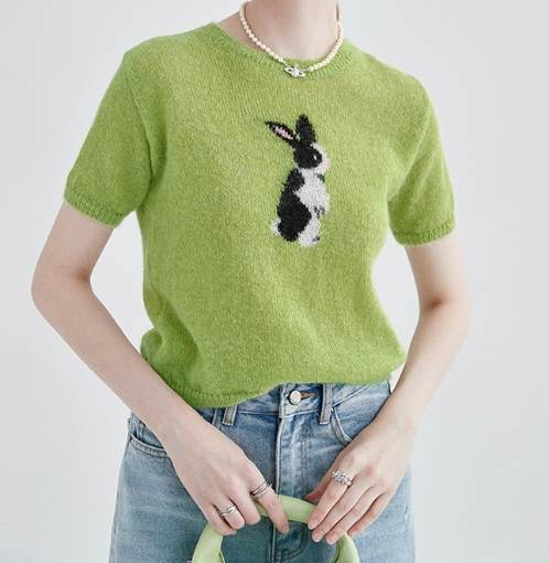 ニット ニットセーター セーター トップス デザイン 半袖 袖あり かわいい 大人可愛い きれいめ シンプル カジュアル 大人 上品 おしゃれ かっこいい レトロ アジアン エスニック エキゾチック 5,092円