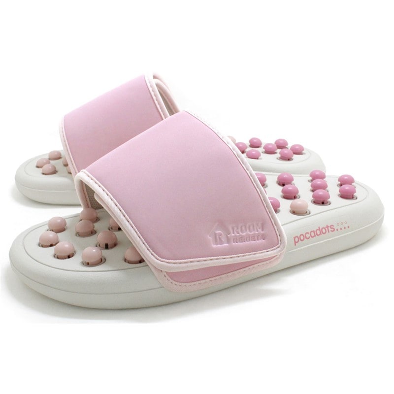 ポカドッツ ルームサンダル CHR-007 カジュアルサンダル (chr007-pnk)