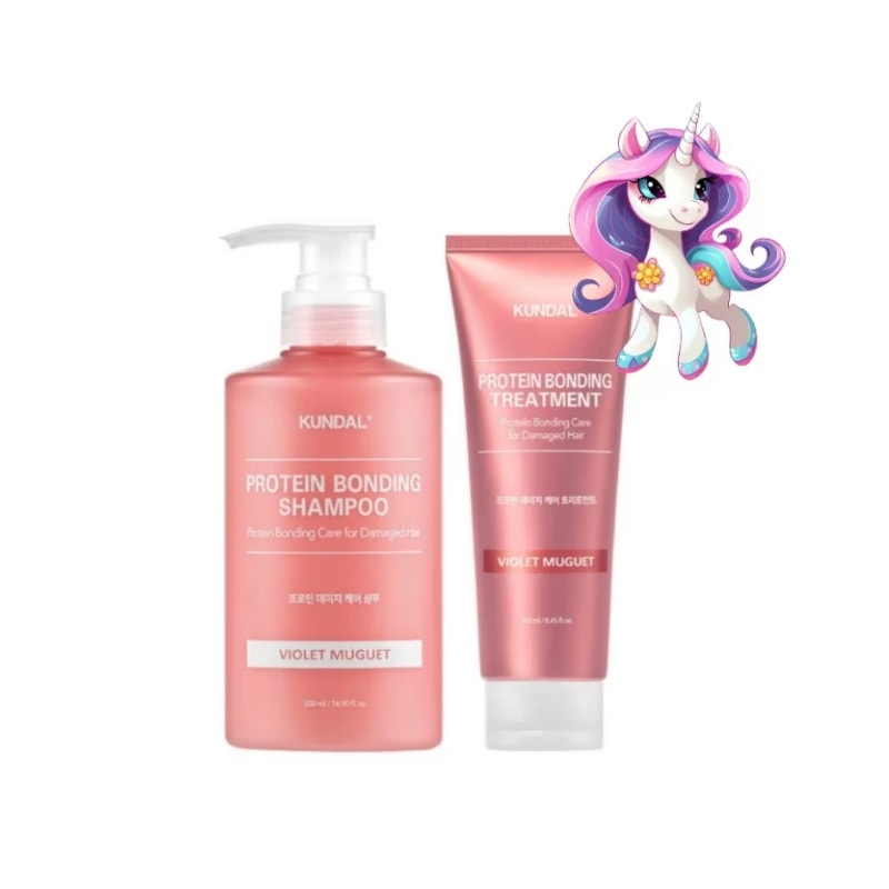 【セット】プロテインダメージケアセット（シャンプー500ml+トリートメント250ml） バイオレットミュゲの香り