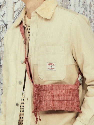 JOSEPH&STACEY公式 ニットバッグ Lucky Pleats Knit Cross S Bohemian (All)