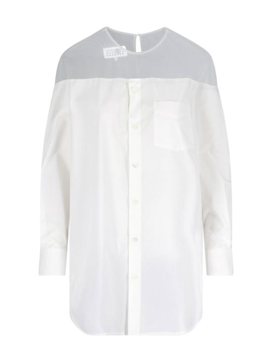 MM6 MAISON MARGIELA Women Tops S62NH0053 M35256101 White