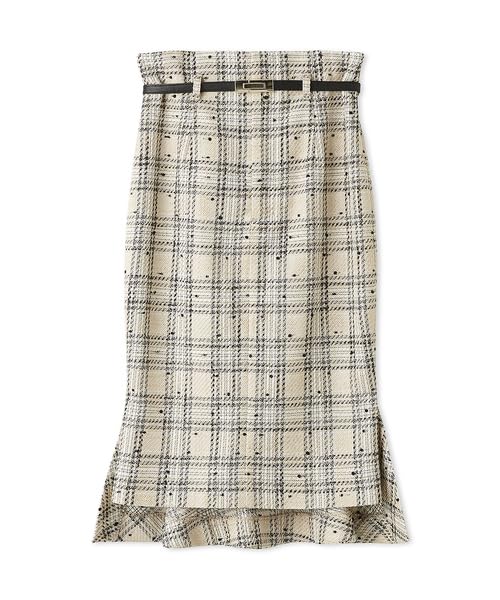 [スナイデル] ベルテッドミドルレングスタイトスカート SWFS251201 レディース CRM