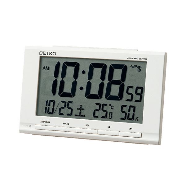 セイコー電波デジタル時計 SQ789W 1台