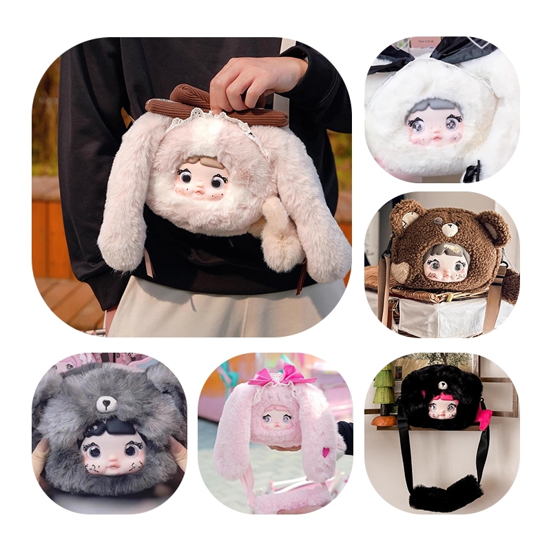 【公式正規品】Samuel もこもこロングイヤー ぬいぐるみ 大きめドール クッション インテリア かわいいプレゼント