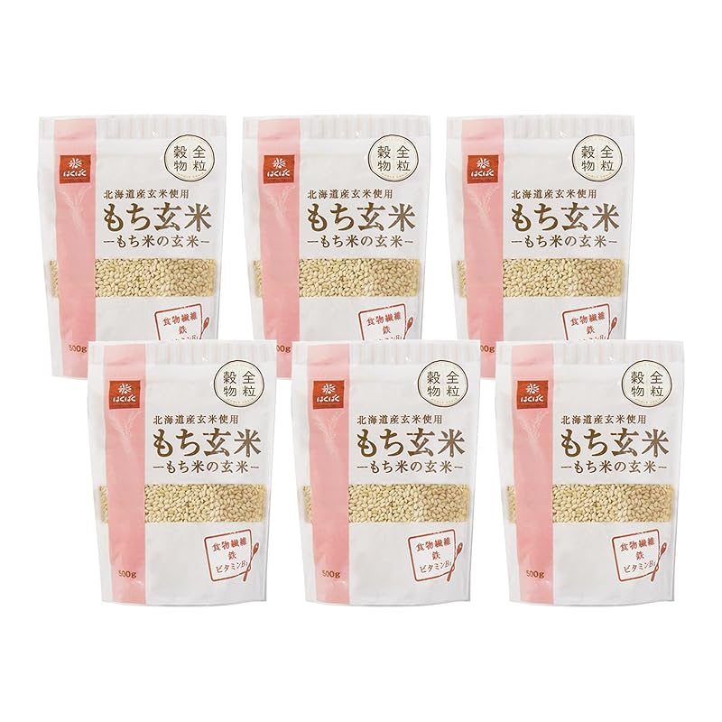 はくばく もち玄米 500g×6袋