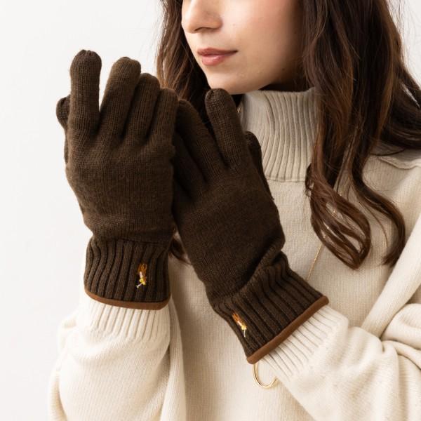 手袋 グローブ ブラウン メンズ RALPH LAUREN PC0463 203