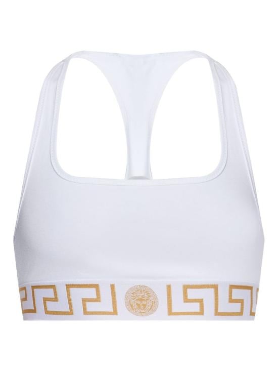 VERSACE Women Bras AUD01039 1A10011 A1001 OPTICAL WHITE
