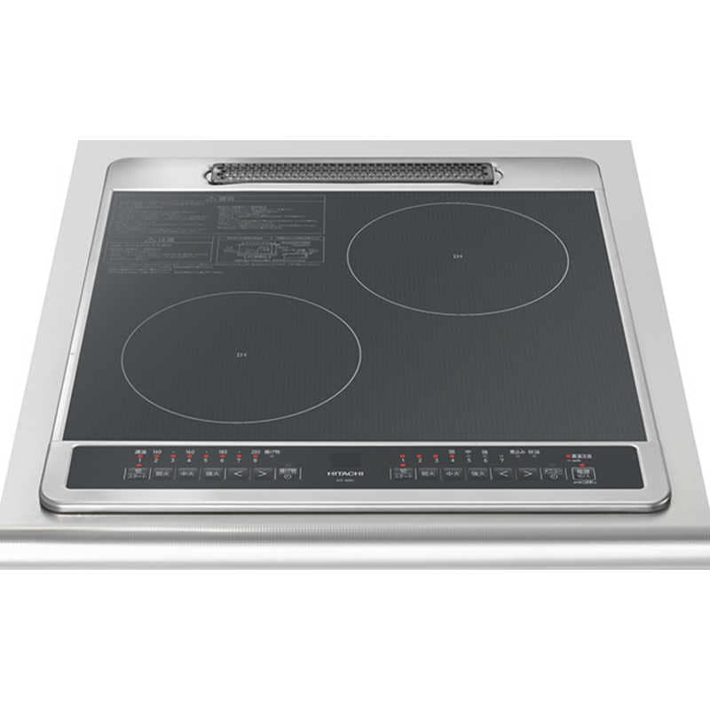 日立　HITACHI　ビルトインIHクッキングヒーター (グリル無) [2口IH /200V]　HT-40C