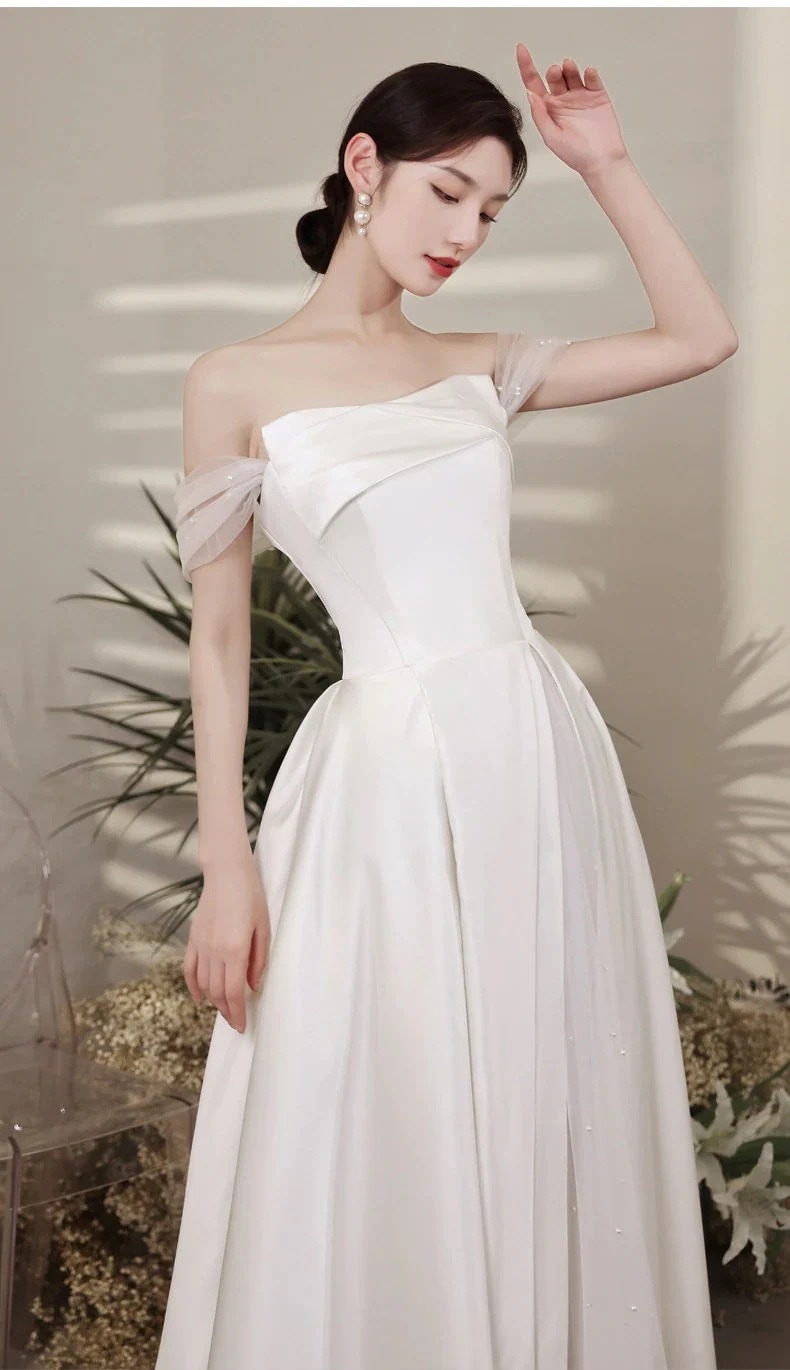 辉くフレンチドレスパーティードレス演奏会発表会結婚式ワンピースウェディングドレス花嫁ロングドレス成人式同窓会卒業式ドレス1 8,259円