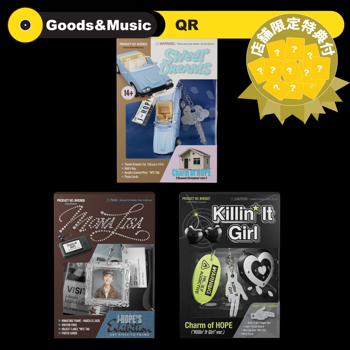 【レビューで店舗特典】【3種セット】【和訳選択】BTS J-HOPE - CHARM OF HOPE 防弾少年団 ジェイホップ 正規 アルバム【安心国内発送】