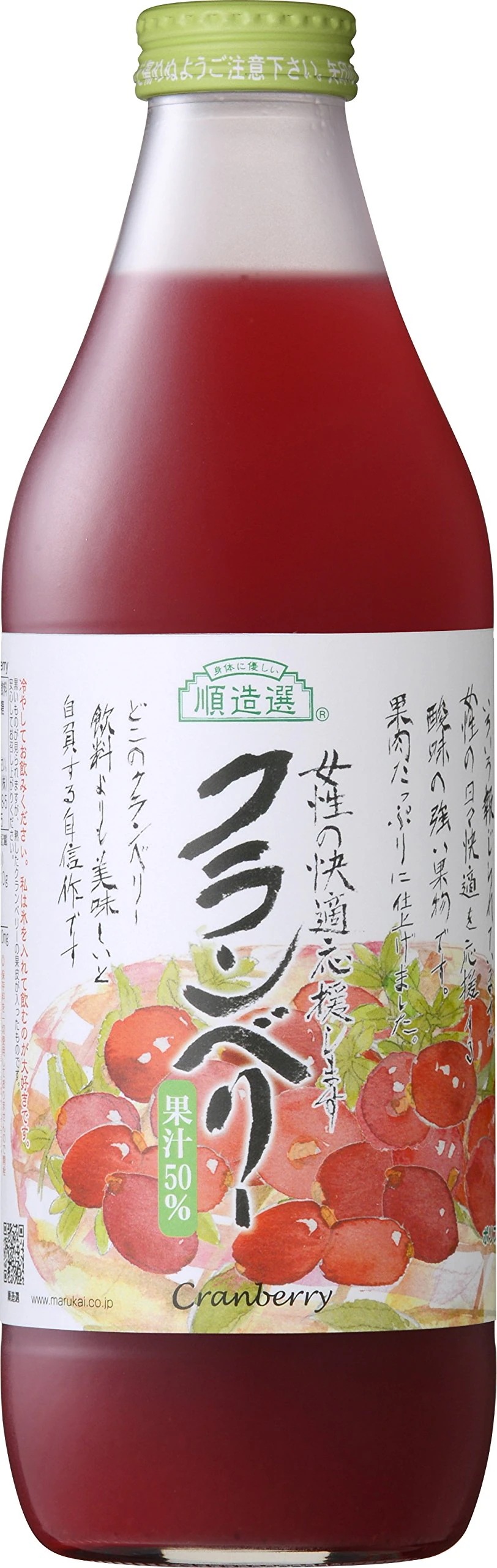順造選 クランベリー 1000ml×6本