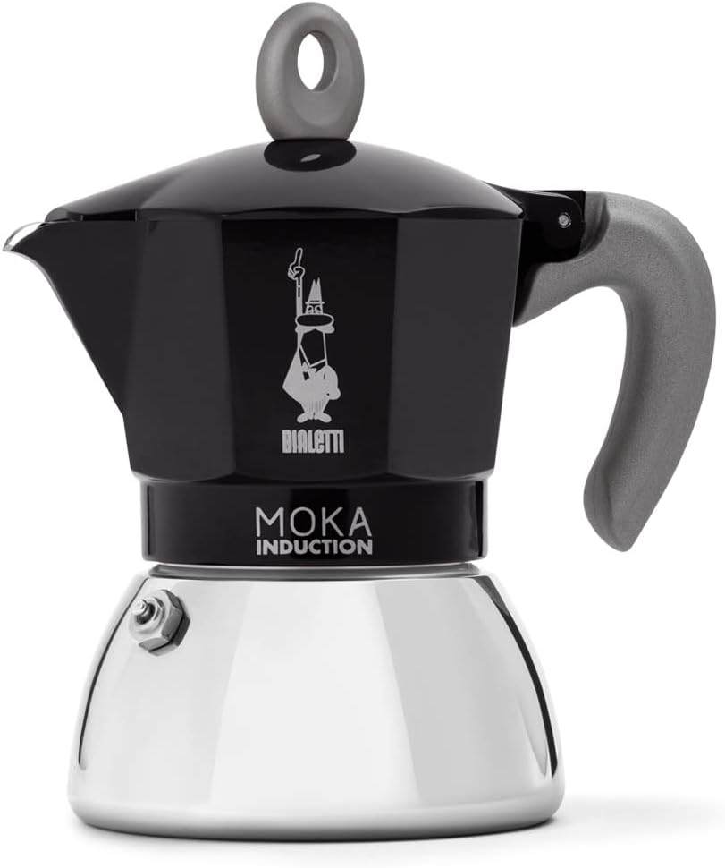 BIALETTI ビアレッティ Bialettiモカ インダクション 4カップ用 IH対応 & 直火式 コーヒーメーカー エスプレッソメーカー マキネッタ