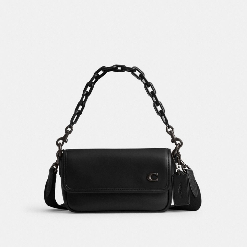 カズCOACH メッセンジャー クロスボディ シグネチャー レザーブラック Qoo10] Coach コーチチャーターフラップクロスボディ 1