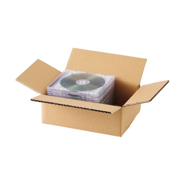 （まとめ）TANOSEE 無地ダンボール コンパクトタイプ 22015580mm 1パック（20枚） 3セット