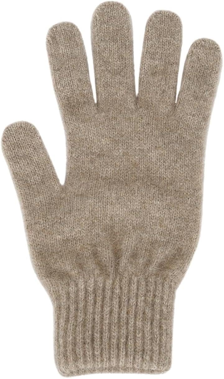 ポッサムメリノ 手袋 防寒 防風 保温グローブ 男女兼用 暖かい ウール手袋 自転車 バイク アウトドア 通勤通学 暖かい手袋 秋 冬用(ナチュラル, S)