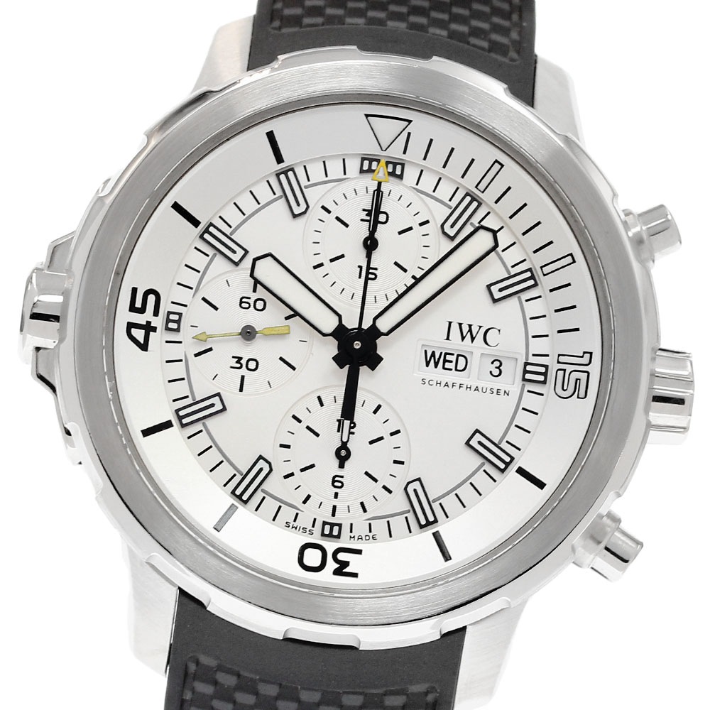 IWC SCHAFFHAUSEN IW376801 アクアタイマー クロノグラフ 自動巻き メンズ 美品 _837344【中古】