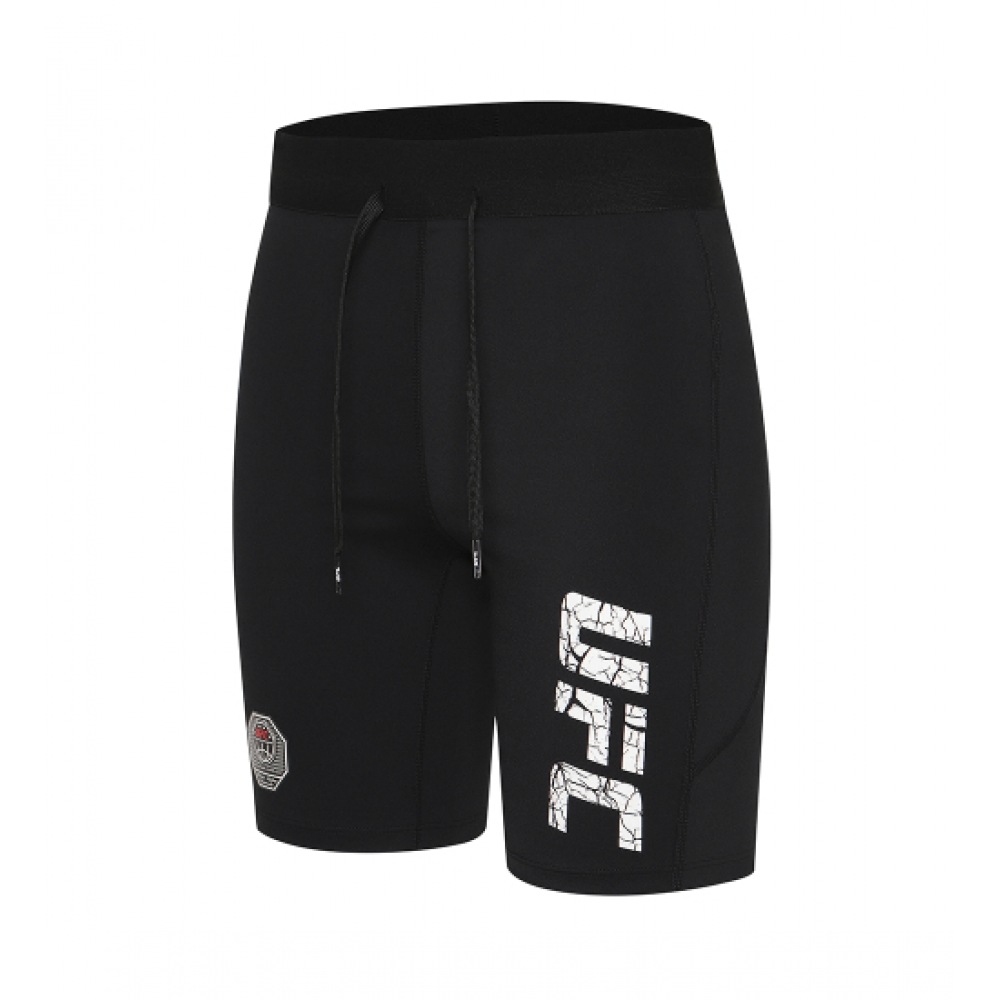 UFC スポーツ UFC コンバットスリムフィットレギンスブラック U4SPX2105BK