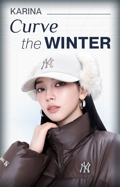 MLB】イヤーフラップキャップ＊ 黒＊フリーサイズ＊韓国限定 Qoo10