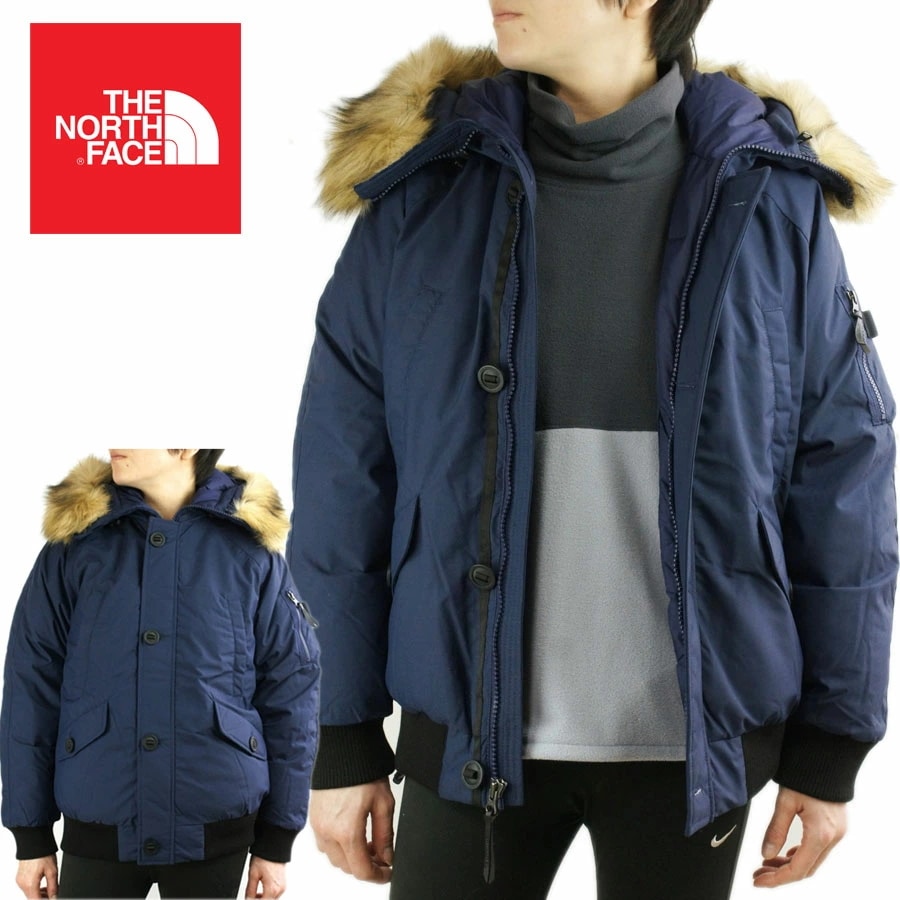 ノースフェイスTHE NORTH FACE レディース ダウンジャケットホワイトレーベルNAVY(ネイビー)ジャケット 紺 ファー ボア 15,587円