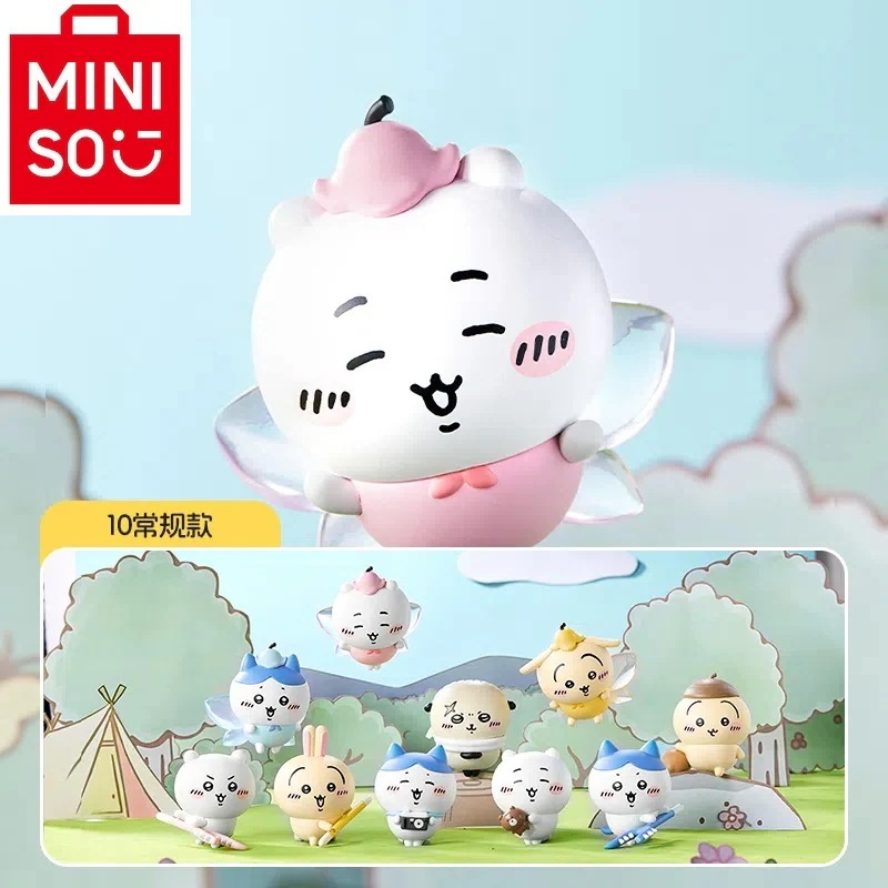 【2024年新春限定福袋 9個買うと1個プレゼント】 m i n i s o名創優品 正規品保証 ちいかわ 福袋テーブルデコレーション人形やおもちゃ