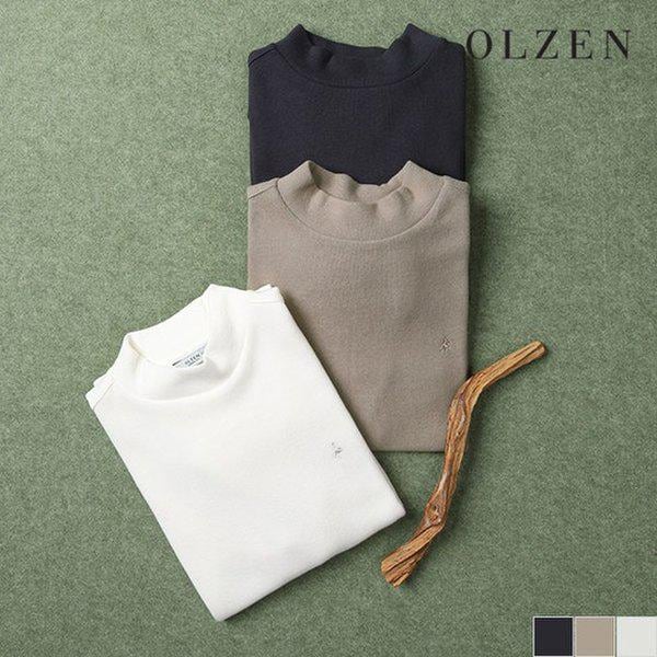 モックネック長袖Tシャツ (ZOC4TU1304)