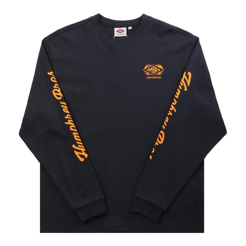 共用 HBL ブリット カジュアル グラフィック 長袖 Tシャツ UR121CRL26 DVY