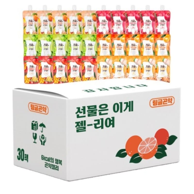ローエルティングルコンニャクゼリー130g 6種×5pセット130g1セット
