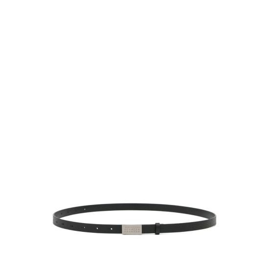 MM6 MAISON MARGIELA Women Regular Belts P8883 SA5TP0011 T8013 BLACK SILVER
