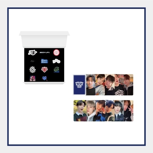 ALBUM ACRYLIC BADGE & PHOTOCARD / THE BOYZ 5th ANNIV THE AZIT