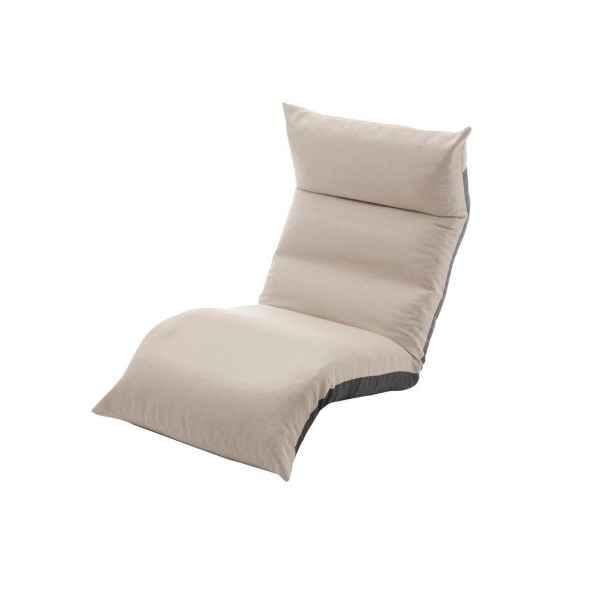 CELLUTANE 和楽の月LIGHT 上下タイプ 座椅子 ダリアンベージュ 日本製 リクライニング 一人掛け A972a-642BE メーカー直送