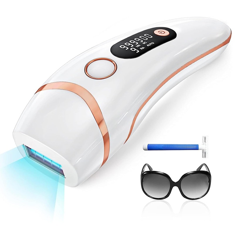 【あす楽】 脱毛器 IPL光脱毛器 だつもうき 99万発 家庭用 HRRASC 3IN1 軽量 9段階調節 メンズ 髭 レディース VIO対応 手動/自動モード 光美容器 全身脱毛 男女兼用 美顔器