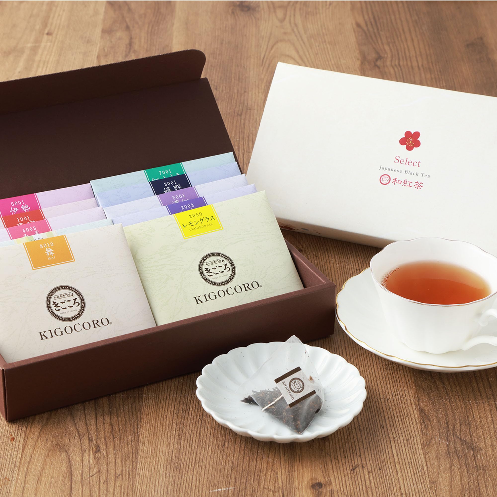 和紅茶 専門店 きごころ バラエティ ギフト 2個 手提げ袋付き ティーバッグ 紅茶 卒業 退職 内祝い 引っ越し 異動 人気 誕生日 異動 お祝い