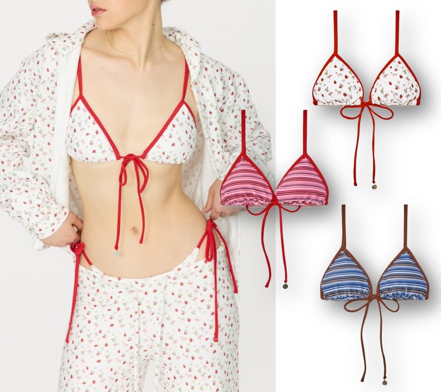 【GLOWNY】TRIANGLE BIKINI TOP☆25SS☆ビキニトップ TRIANGLE BIKINI TOP – Glowny