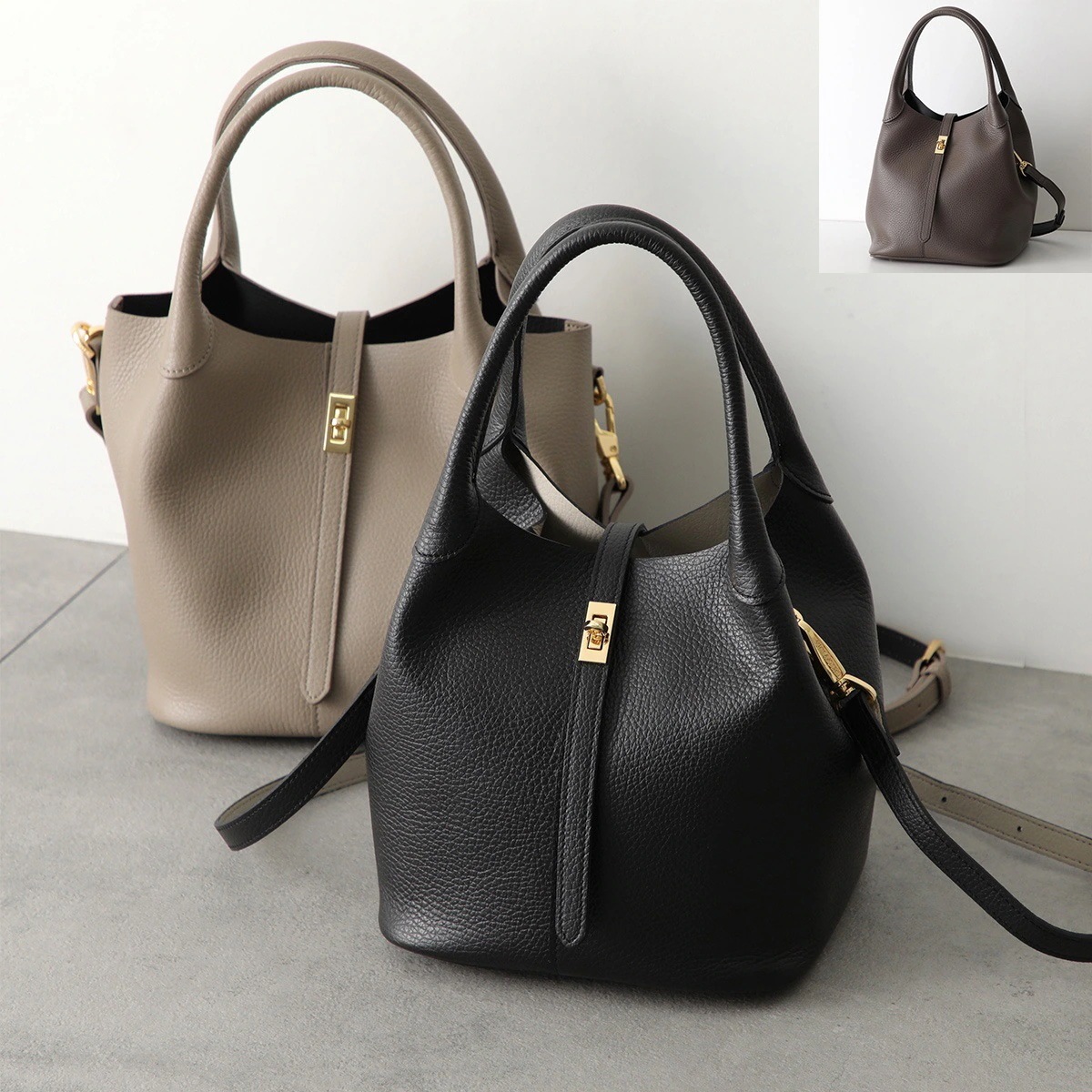 VIOLAdORO ヴィオラドーロ ハンドバッグ TRERO トレロ V-1573 レディース Wフェイスレザー ショルダーバッグ クロスボディ 鞄 カラー3色 【mega】