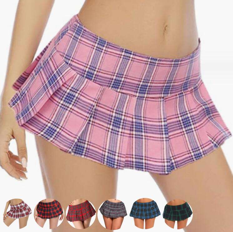 【送料無料】ダンススカート チェック柄チェック フレアスカート ショート丈 レディース衣装 ミニスカート プリーツスカート