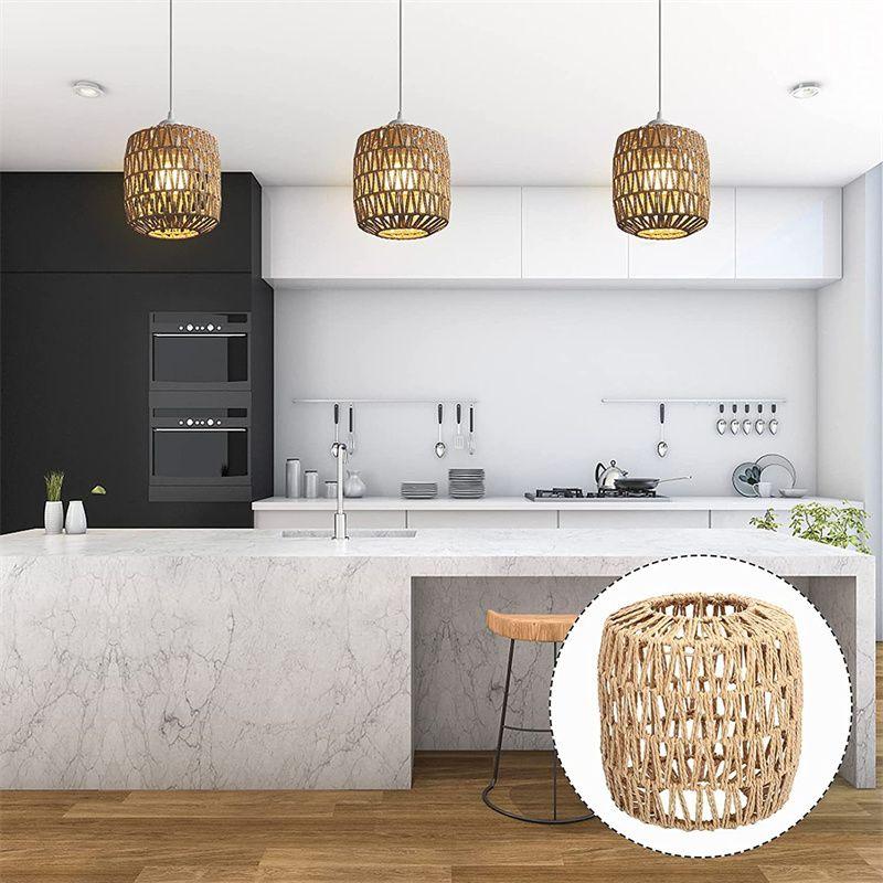 ロープ ダイニング レトロ 1灯 おしゃれ 天井キッチン ナチュラル 手作りライト 寝室 ダイニング 引掛シーリング 田舎