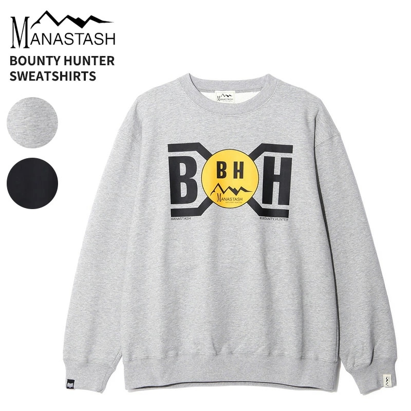 マナスタッシュ×バウンティハンター メンズ スウェットシャツ MANASTASHｘBOUNTY HUNTER トップス 792-5232006