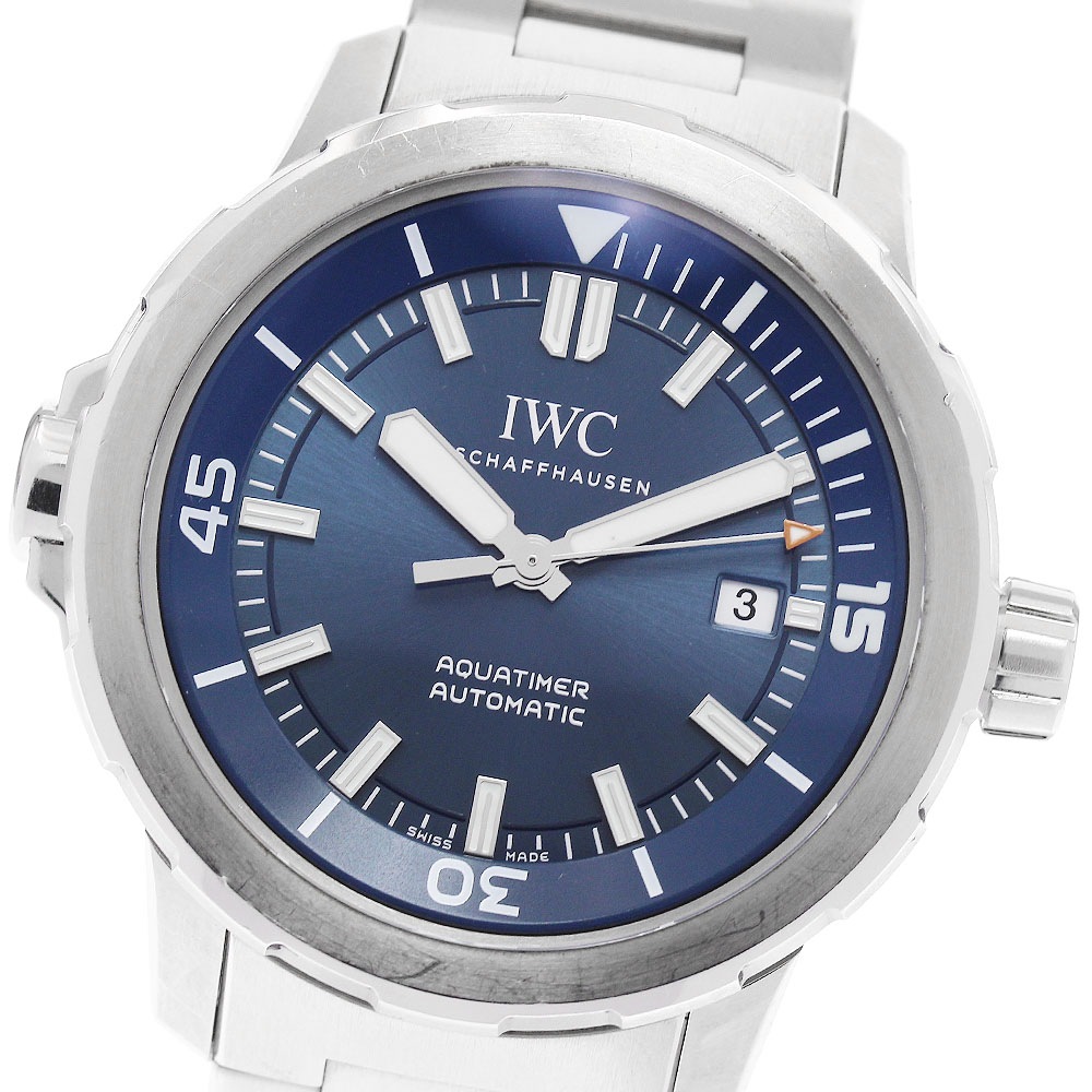 IWC SCHAFFHAUSEN IW329005 アクアタイマー エクスペディションジャック＝イヴクストー 自動巻き メンズ 保証書付き_824714【中古】