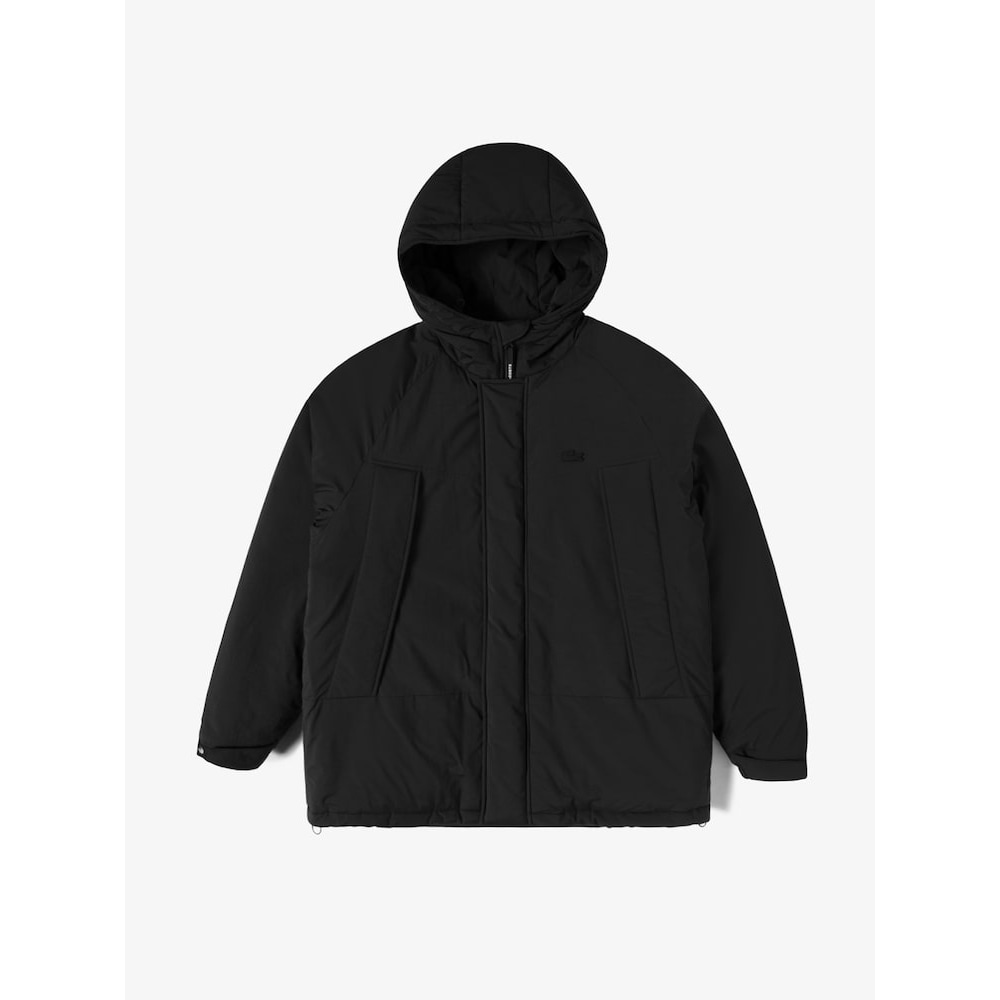 ラコステメンズロングレングスパッド付きフード付きジャンパー BH857E-54N 031 Q2NBH857E-54N031