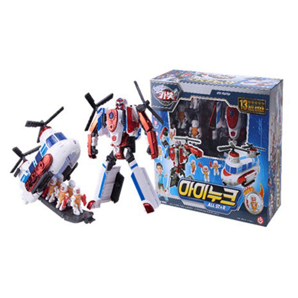 ハローカーボット アイヌーク オールスターロボットカー 変形ロボット 37ヶ月以上 韓国アニメ 正規品 公式ライセンス