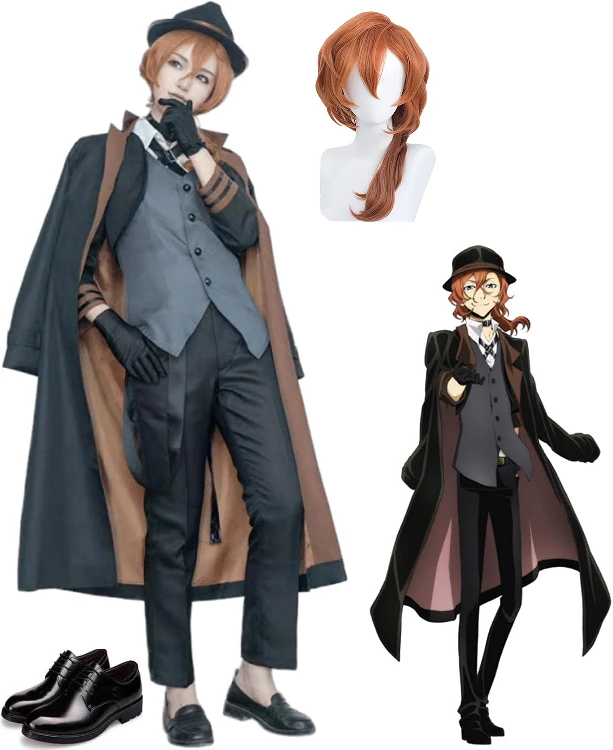 【全シリーズ発売中】 【値引き中】文 学園祭 祭り アニメ 仮装 コスプレ 芥川龍之介 中也 中原 敦 中島 与謝野晶子 尾崎红叶 条野採菊 太宰治 泉鏡花 江戸川乱歩 福沢諭吉 シグマ ゴーゴリ コ