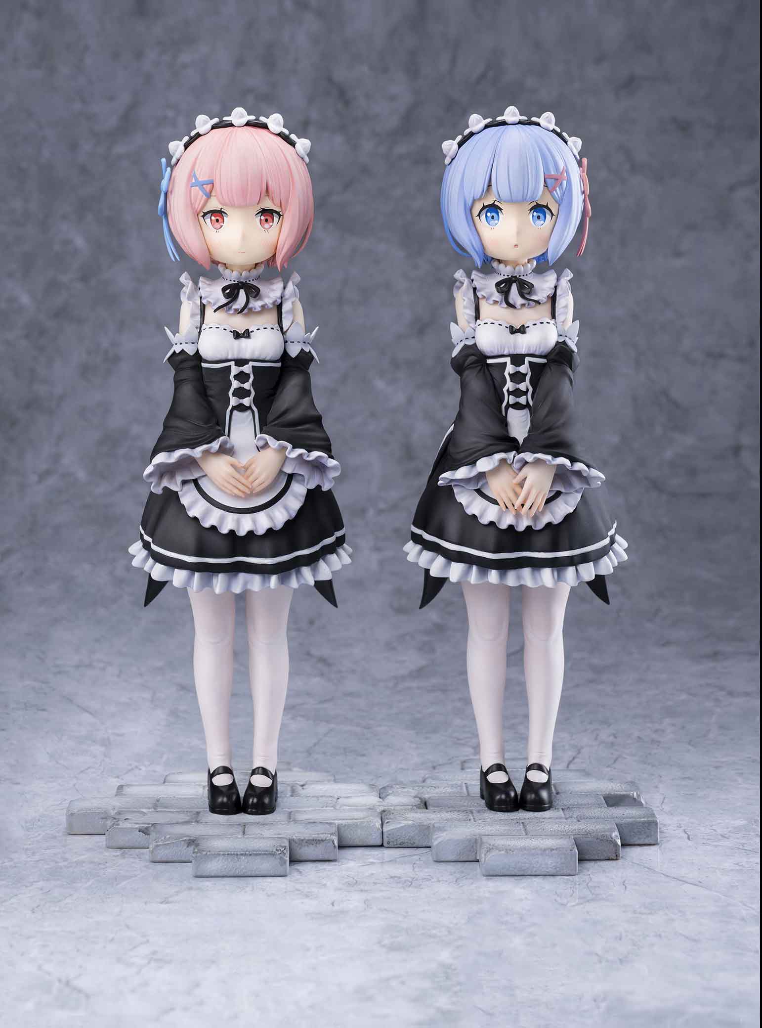 レム ラム フィギュア 1/4スケール 塗装済み完成品 ガレージキット M.S 限定販売 スタチュー