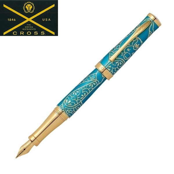 [生産終了品・在庫限り]CROSS クロス 2016 イヤー・オブ・ザ・モンキー 万年筆 18金ペン先 AT0316-22FD チベットティールラッカー