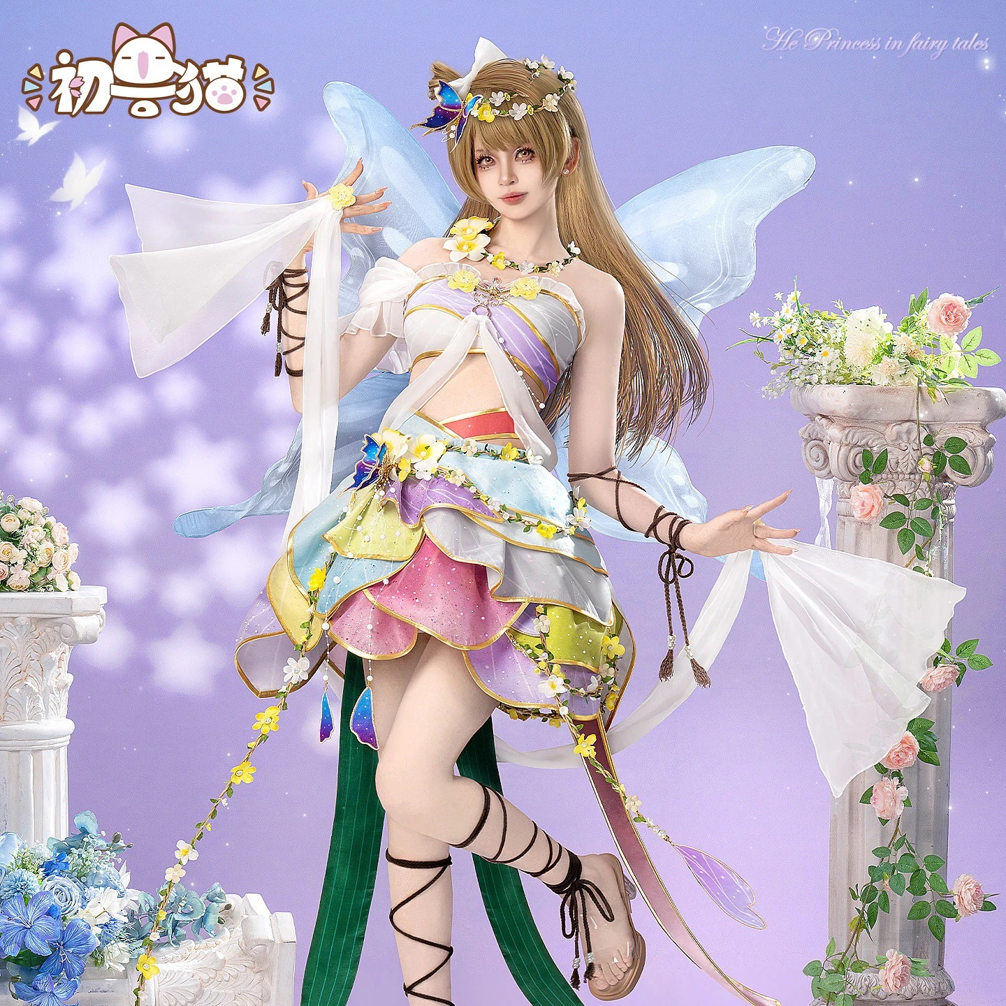 初兽猫 ホビー・コスプレ lovelive花妖觉醒东条希cos服南小鸟 妮可 园田海未-2